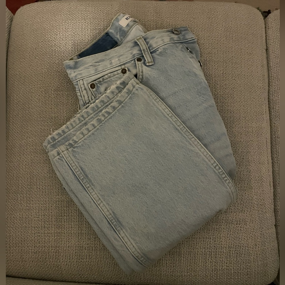 Re/done High Rise Loose Jeans - Picture 3 of 3